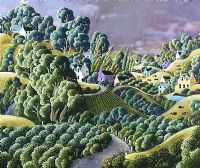 THE WINDING ROAD by George Callaghan at Ross's Online Art Auctions