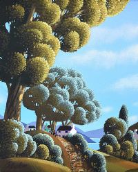 OUT FOR A STROLL by George Callaghan at Ross's Online Art Auctions