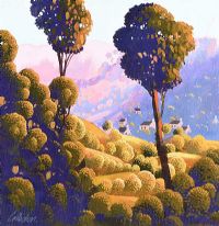 EVENING SUN by George Callaghan at Ross's Online Art Auctions