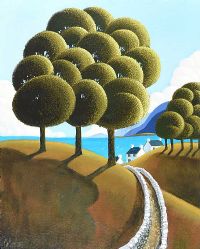 THE PATH TO THE SEA by George Callaghan at Ross's Online Art Auctions