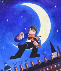 MOONLIGHT MELODY by George Callaghan at Ross's Online Art Auctions