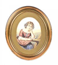 OVAL ENGRAVING at Ross's Online Art Auctions