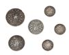 SIX VICTORIAN SILVER COINS at Ross's Online Art Auctions