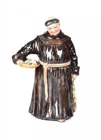 ROYAL DOULTON FIGURE THE JOVIAL MONK at Ross's Online Art Auctions