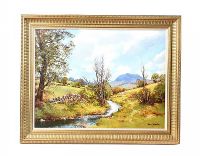 OIL PAINTING DENIS THORNTON at Ross's Online Art Auctions