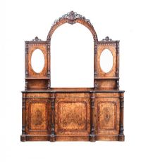 VICTORIAN WALNUT MIRROR BACK SIDEBOARD at Ross's Online Art Auctions