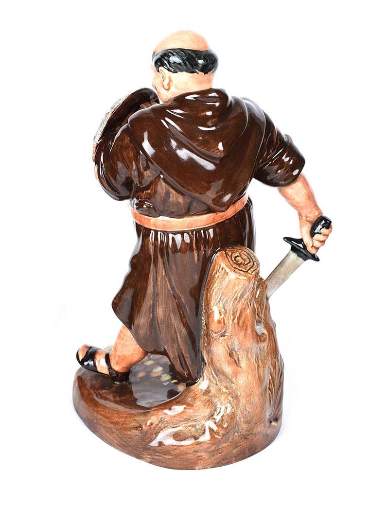 ROYAL DOULTON FIGURE FRIAR TUCK at Ross's Online Art Auctions