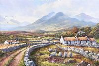 COUNTRY LIFE, DONEGAL by William Yeaman at Ross's Online Art Auctions
