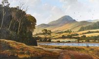 RIVER IN THE MOURNES by Robert B. Higgins at Ross's Online Art Auctions