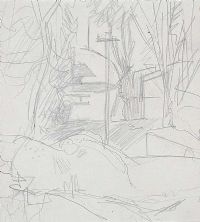 LANDSCAPE by Basil Blackshaw HRHA HRUA at Ross's Online Art Auctions