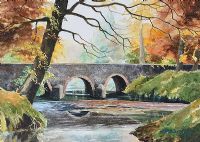 AUTUMN TREES, MINNOWBURN by James McKendry at Ross's Online Art Auctions