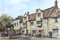 THE MARKET HOUSE, SOMERTON, SOMERSET by Eric R. Sturgeon at Ross's Online Art Auctions