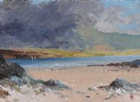 STORM CLOUDS GATHERING by Hugh McIlfatrick at Ross's Online Art Auctions
