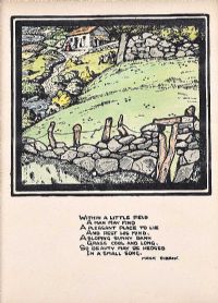WITHIN A LITTLE FIELD by Cuala Press at Ross's Online Art Auctions