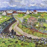 COUNTY MAYO by Rose Elizabeth Moorcroft at Ross's Online Art Auctions