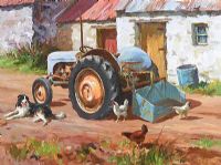THE OLD BLUE MASSEY by Donal McNaughton at Ross's Online Art Auctions