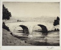 THE BRIDGE by Bernard Carr at Ross's Online Art Auctions