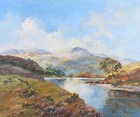 LOCH GARRY by Prudence Turner at Ross's Online Art Auctions