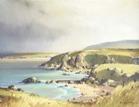 ON THE DONEGAL COAST by Arthur H. Twells RUA at Ross's Online Art Auctions