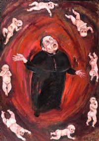 BISHOP CASEY by Rita Duffy RUA at Ross's Online Art Auctions