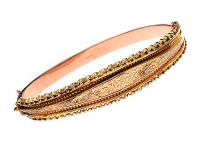 ANTIQUE 9CT GOLD BANGLE at Ross's Online Art Auctions