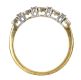 
18CT GOLD DIAMOND BAND at Ross's Online Art Auctions