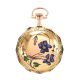 
ANTIQUE 14CT GOLD ENAMEL DIAMOND-SET OPEN-FACED LADY'S POCKET WATCH at Ross's Online Art Auctions