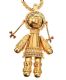 GOLD-TONE RAGDOLL PENDANT at Ross's Online Art Auctions