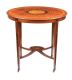 EDWARDIAN OVAL LAMP TABLE at Ross's Online Art Auctions