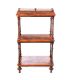 VICTORIAN WALNUT THREE TIER WHATNOT at Ross's Online Art Auctions