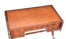 MAHOGANY KNEEHOLE DESK at Ross's Online Art Auctions