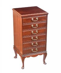 MAHOGANY MUSIC CABINET at Ross's Online Art Auctions