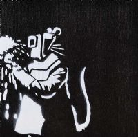 RAT WELDER by Banksy at Ross's Online Art Auctions