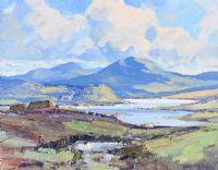 LOUGHANURE, COUNTY DONEGAL by Gerald J.A. Carson at Ross's Online Art Auctions
