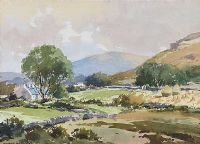 COTTAGE IN THE GLENS by Maurice Canning Wilks ARHA RUA at Ross's Online Art Auctions