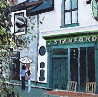 VILLAGE PUB AT DROMAHAIR, COUNTY LEITRIM by Sean Lorinyenko at Ross's Online Art Auctions