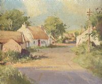 MILLTOWN, DUNSEVERICK, COUNTY ANTRIM by Maurice Canning Wilks ARHA RUA at Ross's Online Art Auctions