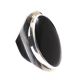 STERLING SILVER ONYX RING at Ross's Online Art Auctions