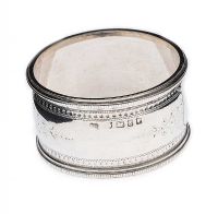STERLING SILVER NAPKIN RING at Ross's Online Art Auctions