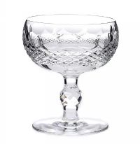 SET OF EIGHT WATERFORD CRYSTAL CHAMPAGNE GLASSES at Ross's Online Art Auctions