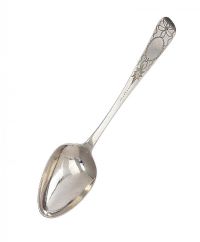 IRISH SILVER SERVING SPOON at Ross's Online Art Auctions