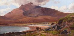 ROUNDSTONE, CONNEMARA by Alexander Williams RHA at Ross's Online Art Auctions