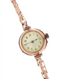 9CT GOLD WRIST WATCH at Ross's Online Art Auctions