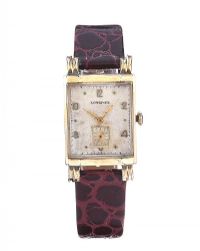 LONGINES GOLD FILLED WRIST WATCH at Ross's Online Art Auctions