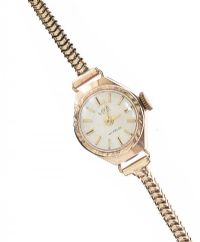 9CT GOLD UNO WRIST WATCH at Ross's Online Art Auctions