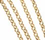 ONE 9CT GOLD AND A GOLD-TONE BELCHER CHAIN at Ross's Online Art Auctions