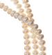 TRIPLE STRAND OF FRESHWATER PEARLS
 at Ross's Online Art Auctions