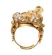 ASKEWS OF LONDON COSTUME HORSE RING at Ross's Online Art Auctions