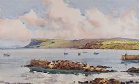OLD BALLYCASTLE by Samuel McLarnon UWS at Ross's Online Art Auctions