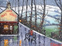 THE FIRST SNOWS OF WINTER by James Downie at Ross's Online Art Auctions